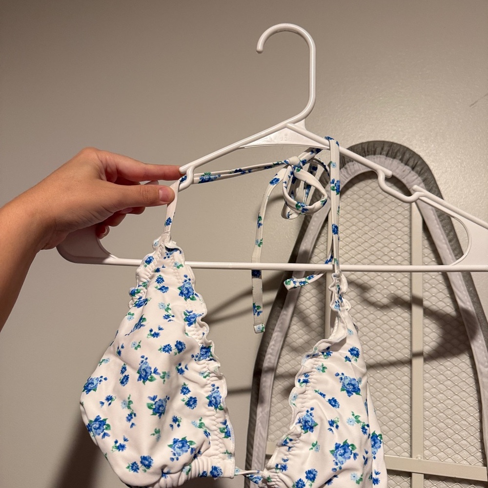 Wild Fable Blue Floral Bra